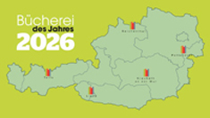 Karte Bücherei des Jahres 2026 © BVÖ
