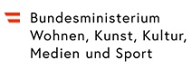 Logo Bundesministerium fr Wohnen, Kunst, Kultur, Medien und Sport