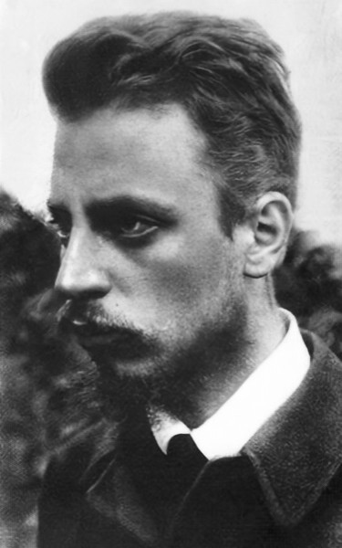 Rainer Maria Rilke um 1900 © gemeinfrei
